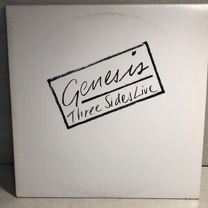 Genesis {Three Sides Live} 1982 Vinyl Atlantic Double Album Phil Collins
